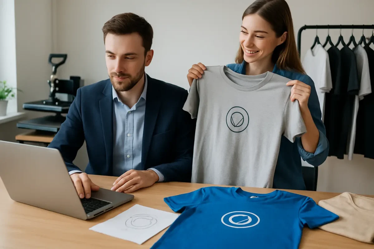 Bestille klær med trykk - fra idé til levering