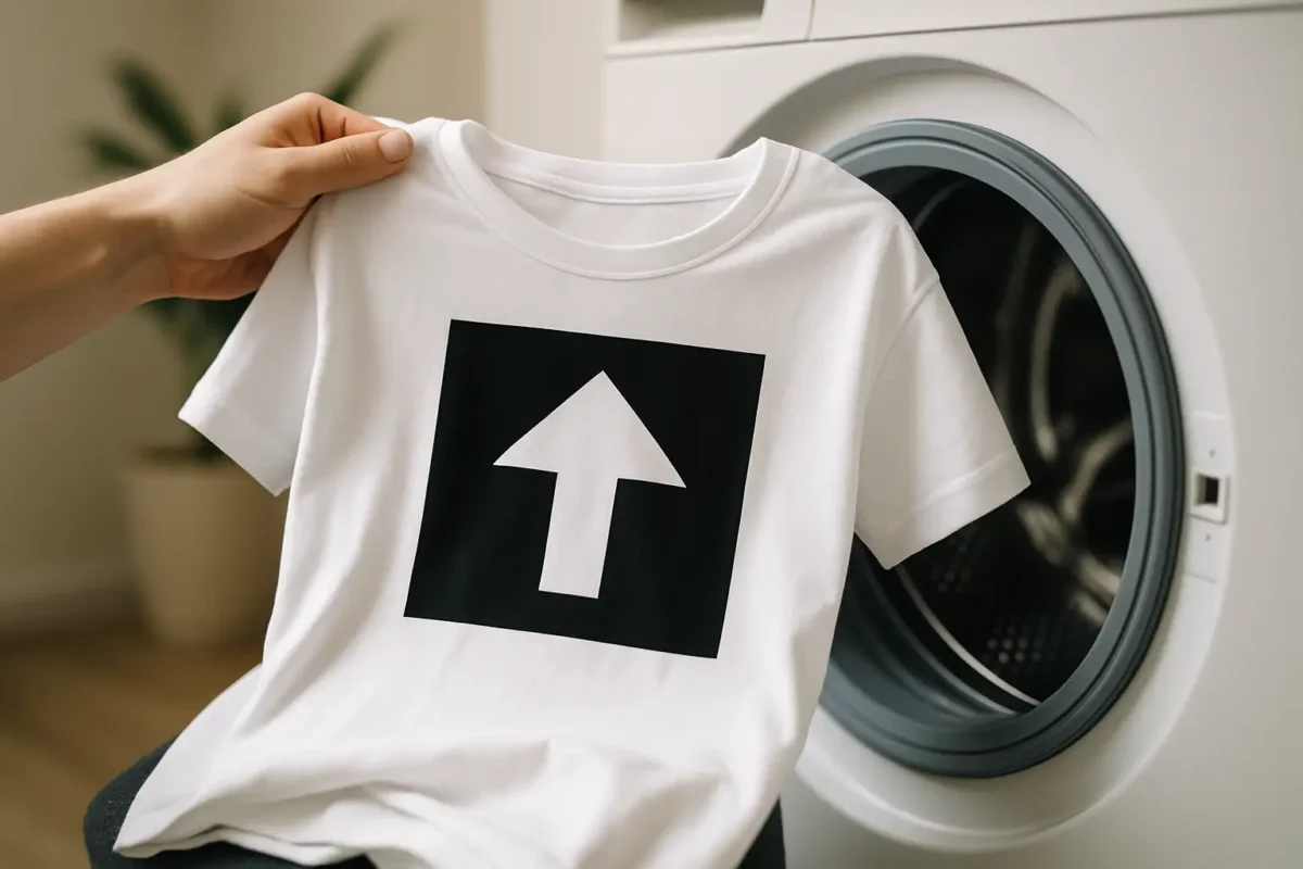 Hvilket trykk tåler vask best på klær?