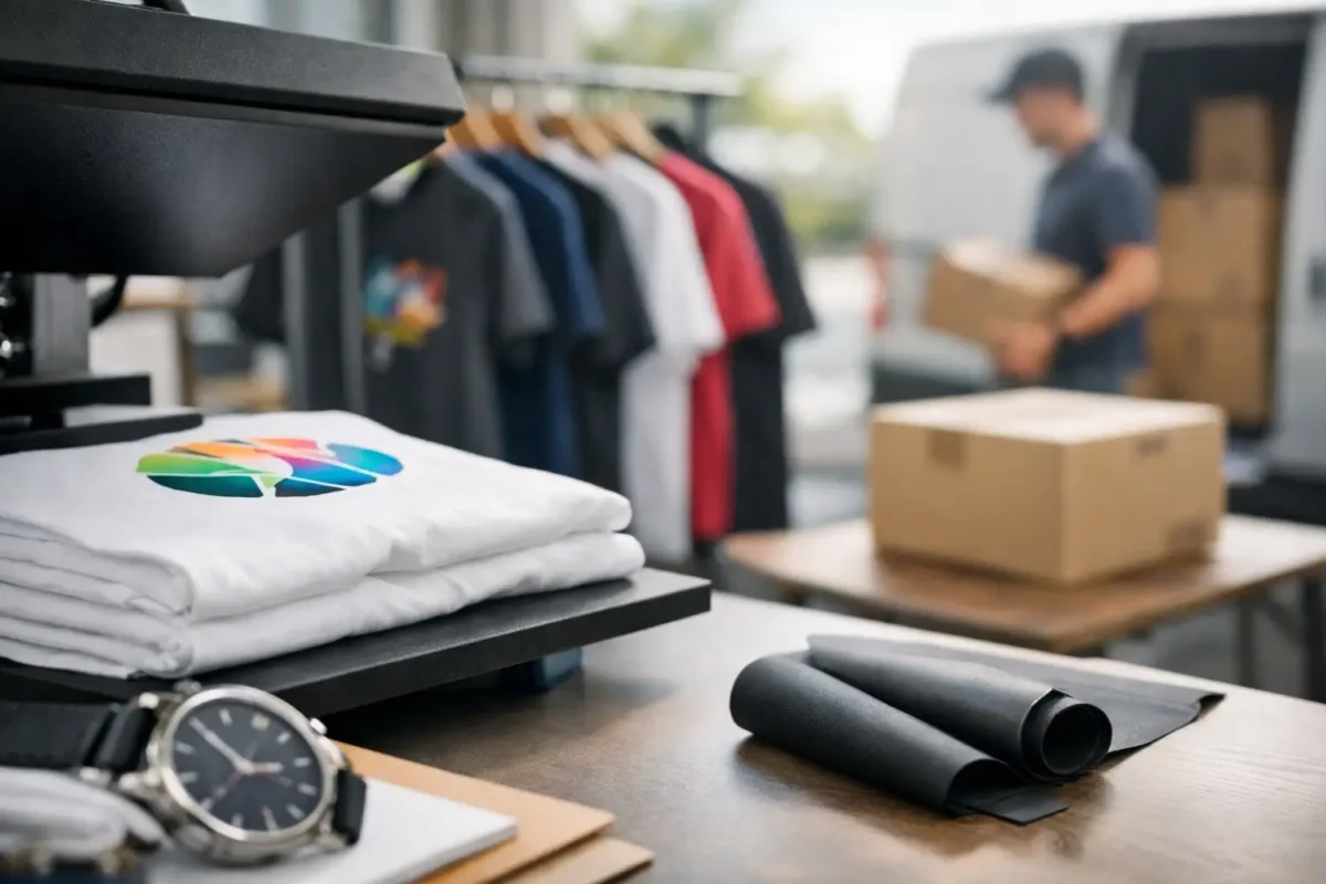 Leveringstid på klær med trykk forklart