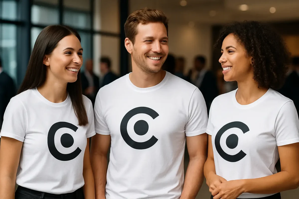 T-skjorter med trykk som faktisk funker på event