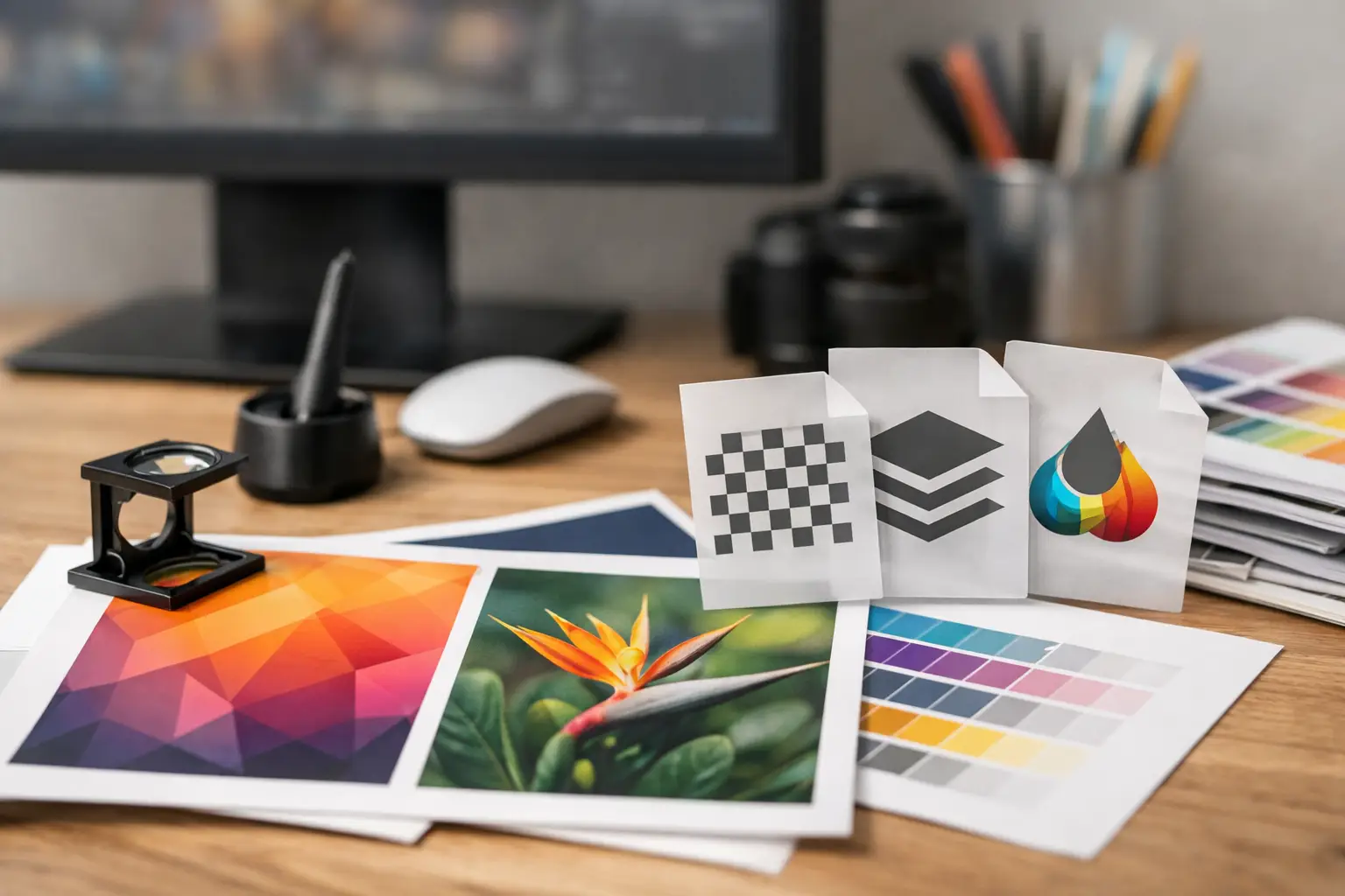 Hvilket filformat for trykkdesign?