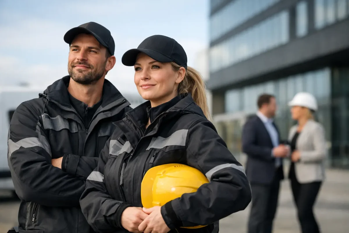 Arbeidsklær bedrift som faktisk bygger brand