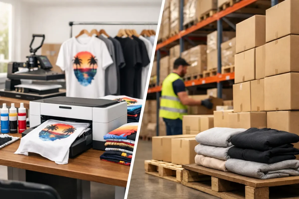 Print on demand versus lagerhold - hva lønner seg?